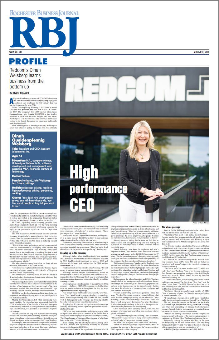 High Performance CEO - Dinah Weisberg