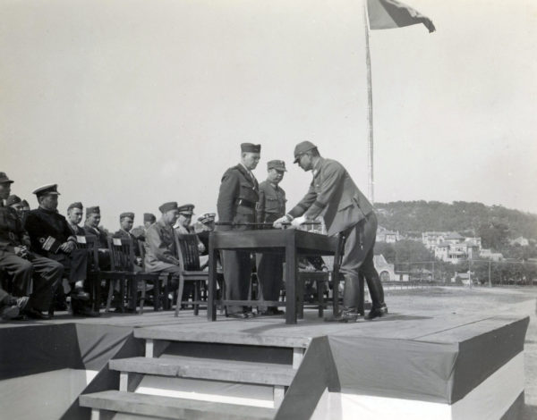 Japanese surrender in China