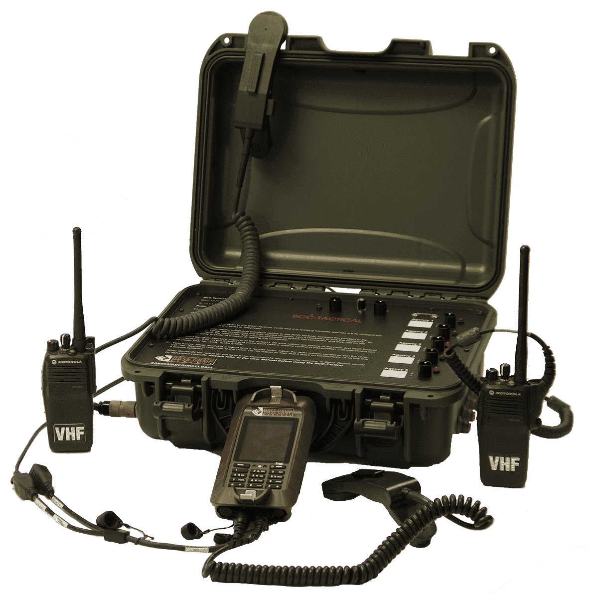 Portable radio interop for public safety