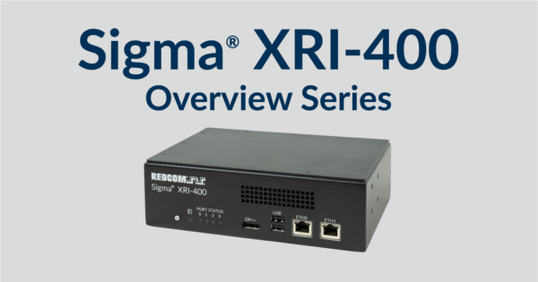 Sigma XRI-400 Overview Series