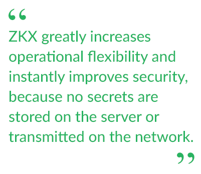 ZKX improves security through zero-knowledge proofs